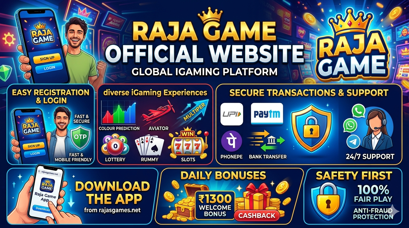 What is the Raja Game Official Website?