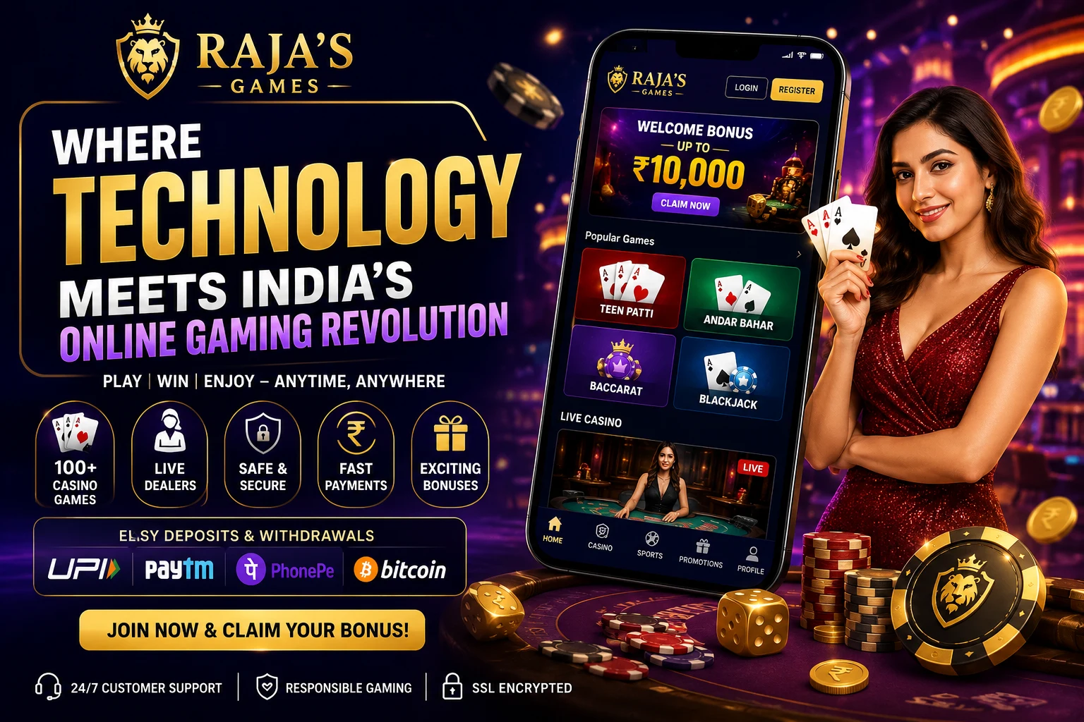 Raja Gamesx: Where Technology Meets India’s Online Gaming Revolution