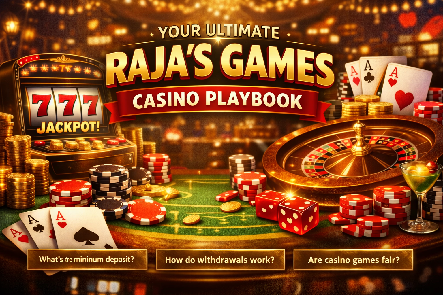 Your Ultimate Raja Gamesx Casino Playbook