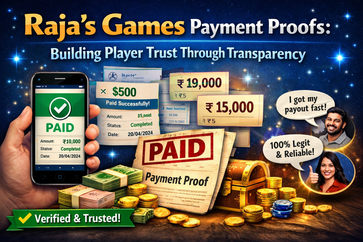 Raja’s Games Payment Proofs: Building Player Trust Through Transparency