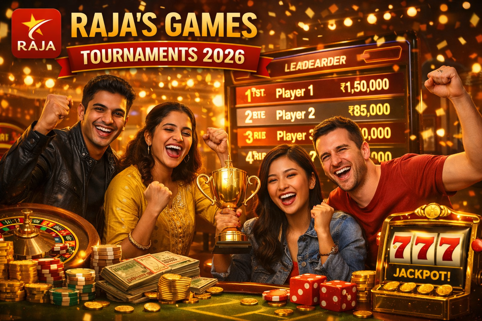 Raja Gamesx Tournaments 2026: Compete, Win, and Rise to the Top