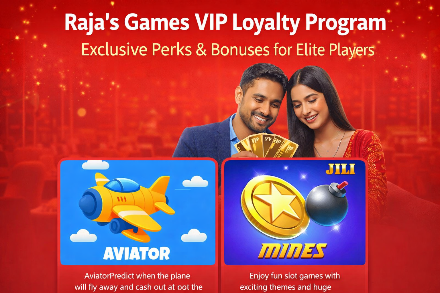 Rajas Games VIP Loyalty Program — Exclusive Perks & Bonuses for Elite Players